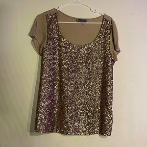 JEANS BY BUFFALO SHINY TOP SIZE M